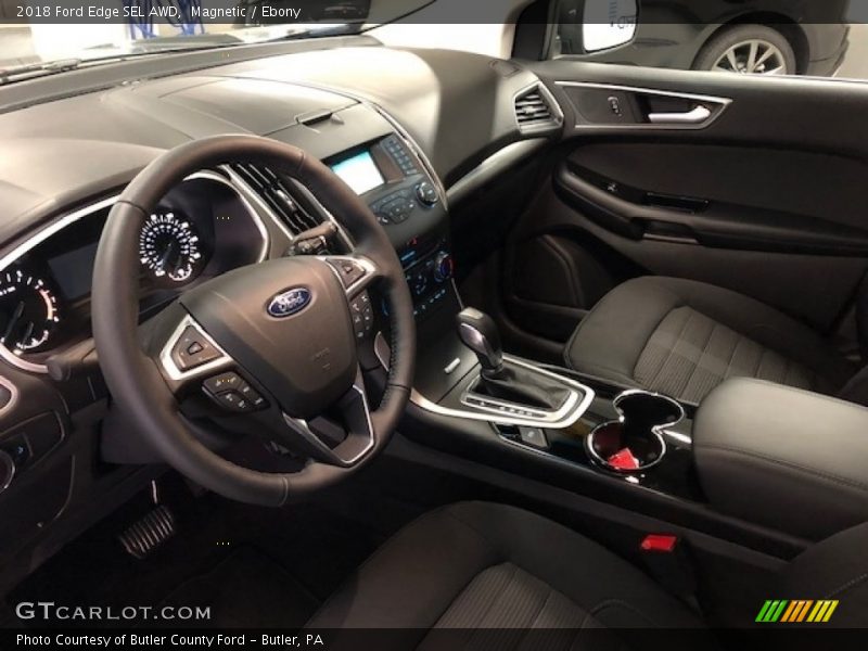 Magnetic / Ebony 2018 Ford Edge SEL AWD