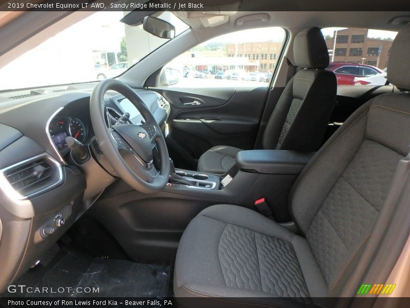 Sandy Ridge Metallic / Jet Black 2019 Chevrolet Equinox LT AWD