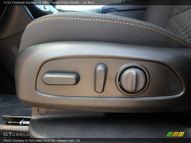 Sandy Ridge Metallic / Jet Black 2019 Chevrolet Equinox LT AWD