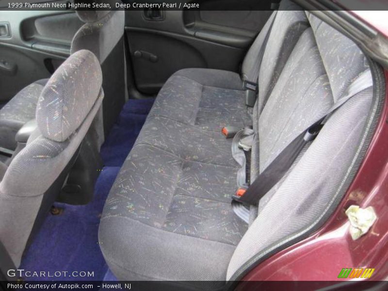 Deep Cranberry Pearl / Agate 1999 Plymouth Neon Highline Sedan