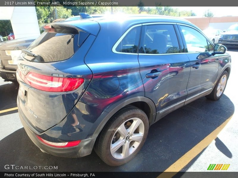 Midnight Sapphire / Cappuccino 2017 Lincoln MKC Premier AWD