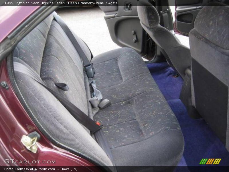 Deep Cranberry Pearl / Agate 1999 Plymouth Neon Highline Sedan