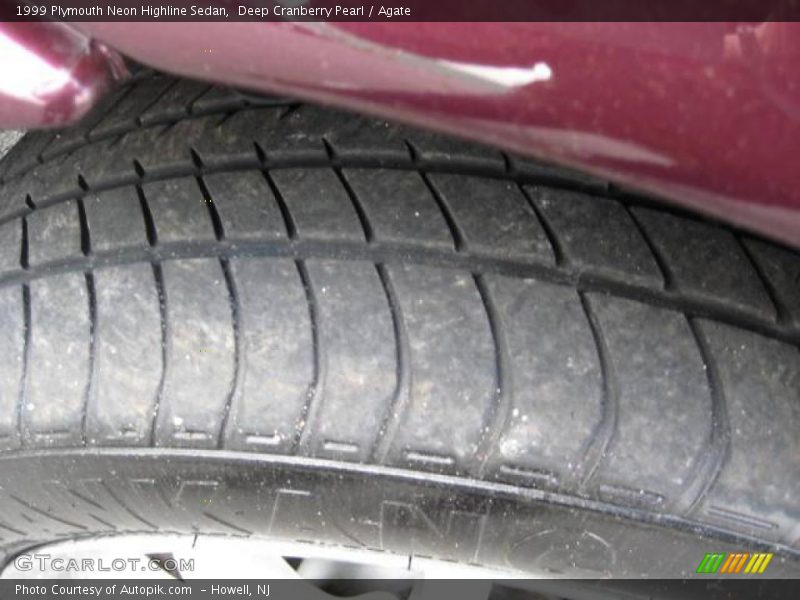 Deep Cranberry Pearl / Agate 1999 Plymouth Neon Highline Sedan