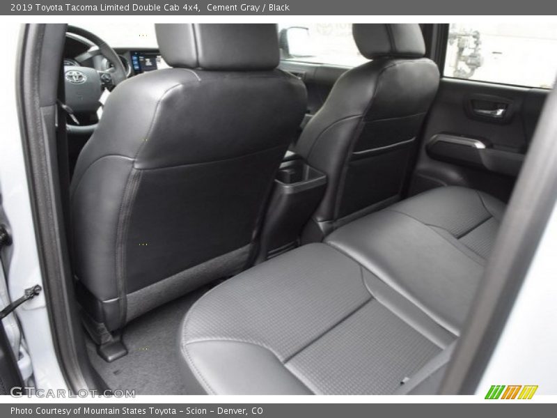 Cement Gray / Black 2019 Toyota Tacoma Limited Double Cab 4x4