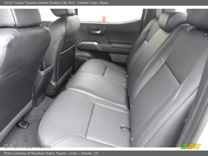 Cement Gray / Black 2019 Toyota Tacoma Limited Double Cab 4x4