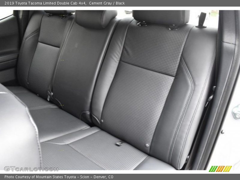 Cement Gray / Black 2019 Toyota Tacoma Limited Double Cab 4x4
