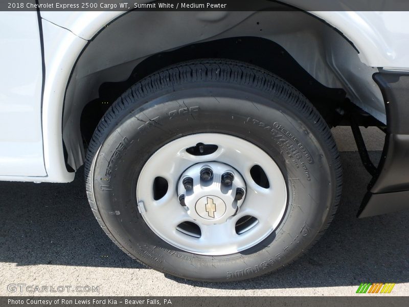 Summit White / Medium Pewter 2018 Chevrolet Express 2500 Cargo WT