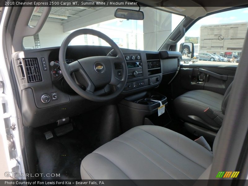  2018 Express 2500 Cargo WT Medium Pewter Interior