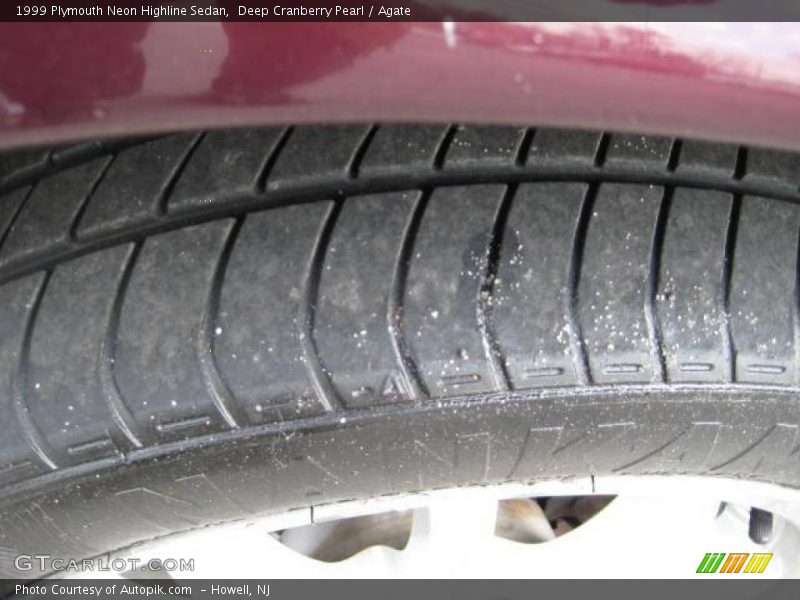 Deep Cranberry Pearl / Agate 1999 Plymouth Neon Highline Sedan