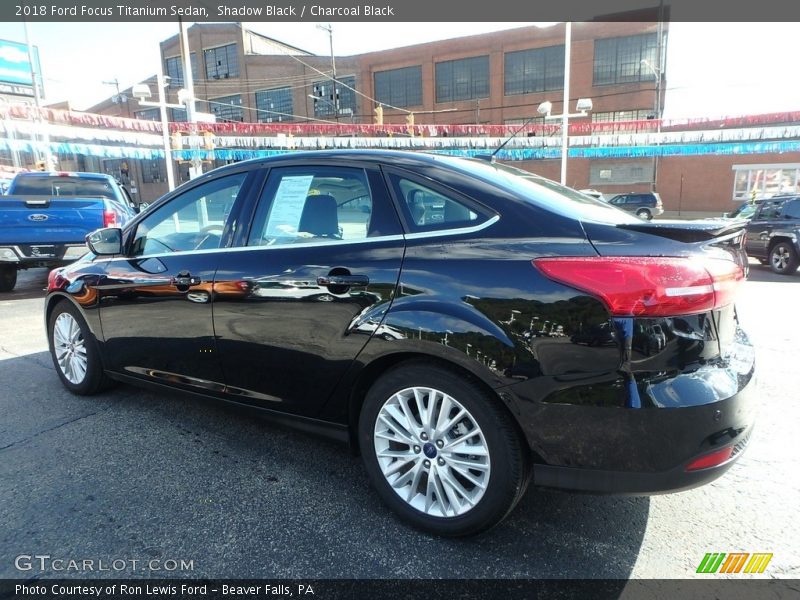 Shadow Black / Charcoal Black 2018 Ford Focus Titanium Sedan