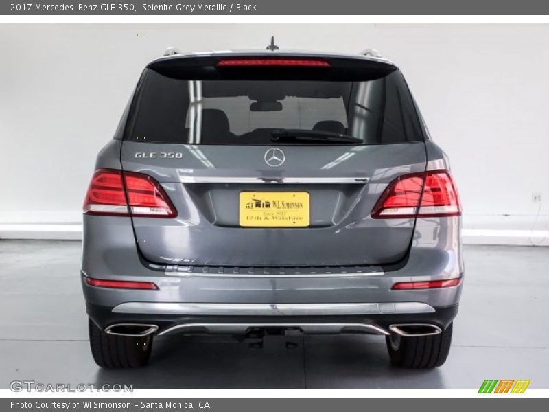 Selenite Grey Metallic / Black 2017 Mercedes-Benz GLE 350