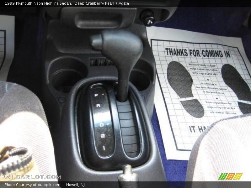 Deep Cranberry Pearl / Agate 1999 Plymouth Neon Highline Sedan