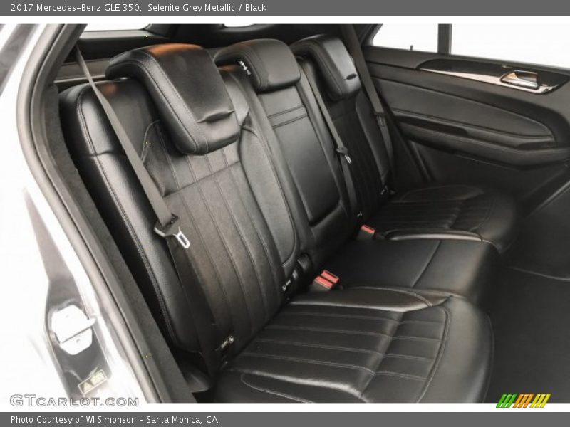 Selenite Grey Metallic / Black 2017 Mercedes-Benz GLE 350