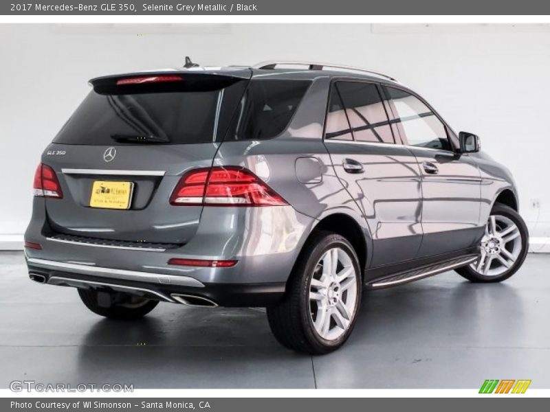 Selenite Grey Metallic / Black 2017 Mercedes-Benz GLE 350