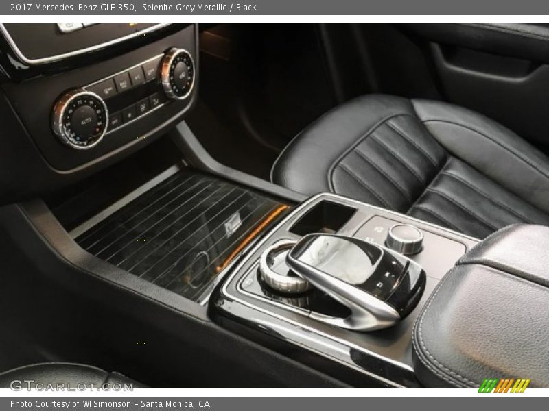 Selenite Grey Metallic / Black 2017 Mercedes-Benz GLE 350