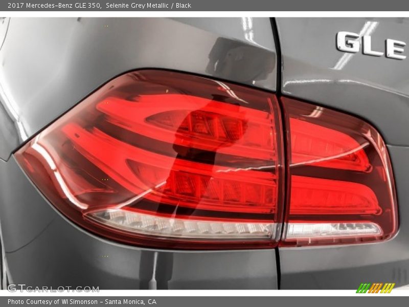 Selenite Grey Metallic / Black 2017 Mercedes-Benz GLE 350