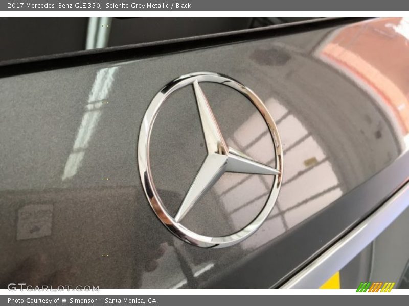 Selenite Grey Metallic / Black 2017 Mercedes-Benz GLE 350