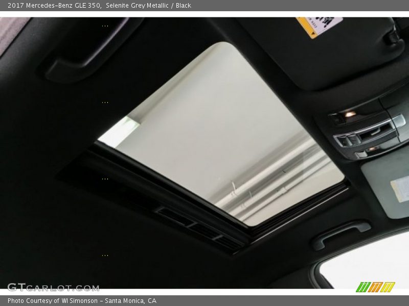 Selenite Grey Metallic / Black 2017 Mercedes-Benz GLE 350