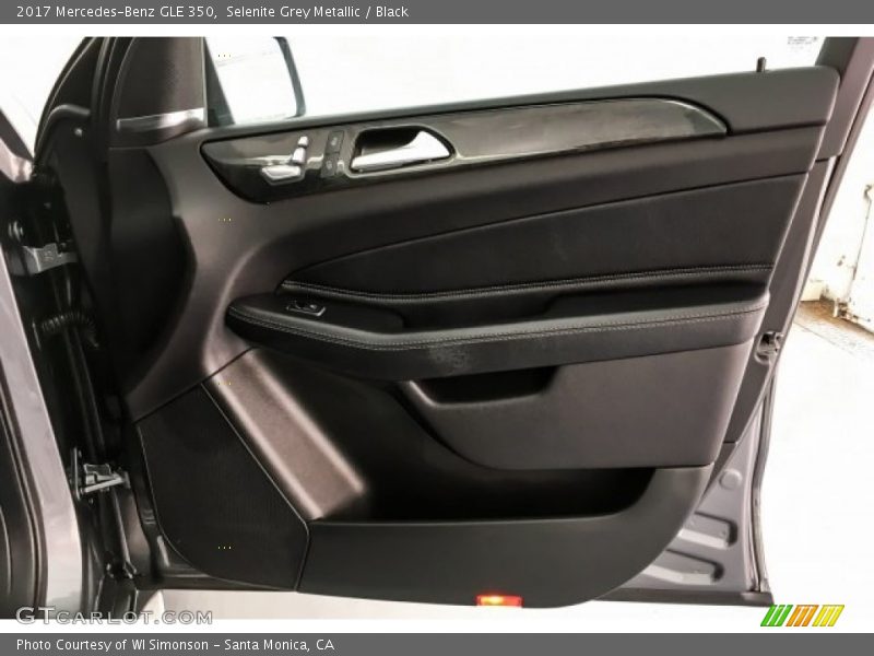 Selenite Grey Metallic / Black 2017 Mercedes-Benz GLE 350
