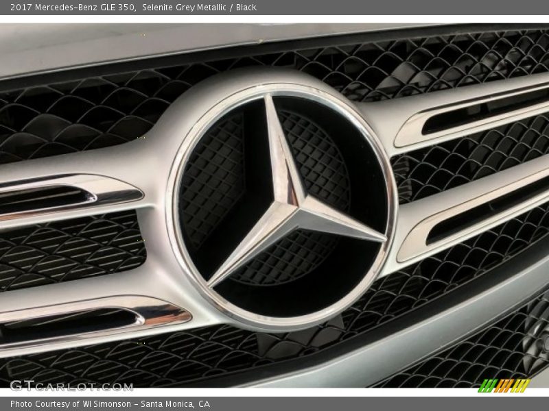 Selenite Grey Metallic / Black 2017 Mercedes-Benz GLE 350
