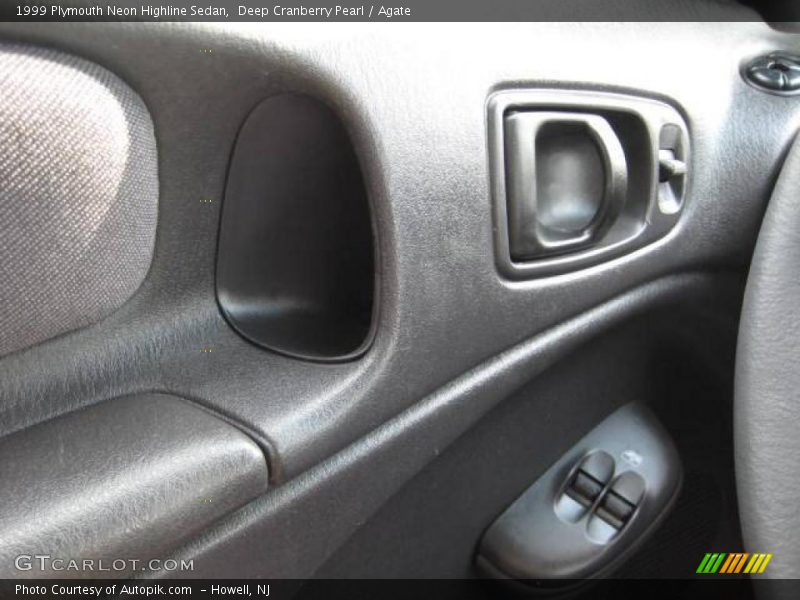 Deep Cranberry Pearl / Agate 1999 Plymouth Neon Highline Sedan