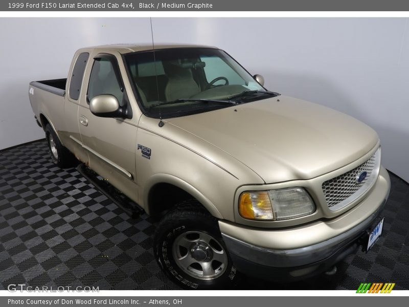 Black / Medium Graphite 1999 Ford F150 Lariat Extended Cab 4x4