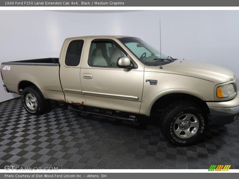 Black / Medium Graphite 1999 Ford F150 Lariat Extended Cab 4x4