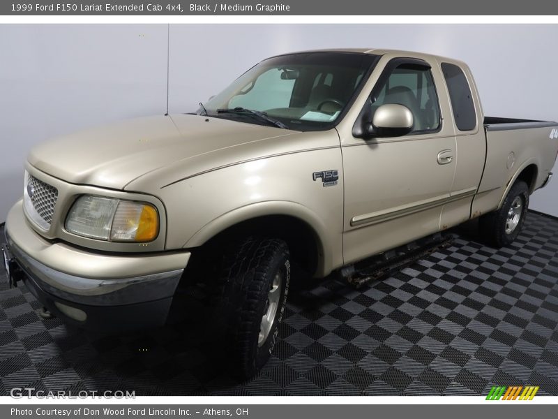 Black / Medium Graphite 1999 Ford F150 Lariat Extended Cab 4x4