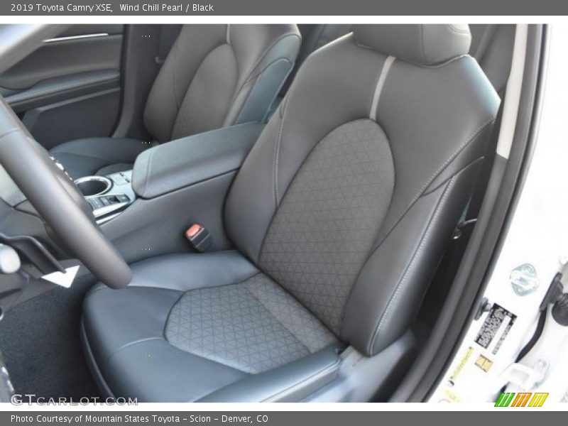 Front Seat of 2019 Camry XSE