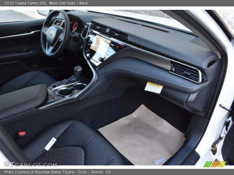 Dashboard of 2019 Camry XSE