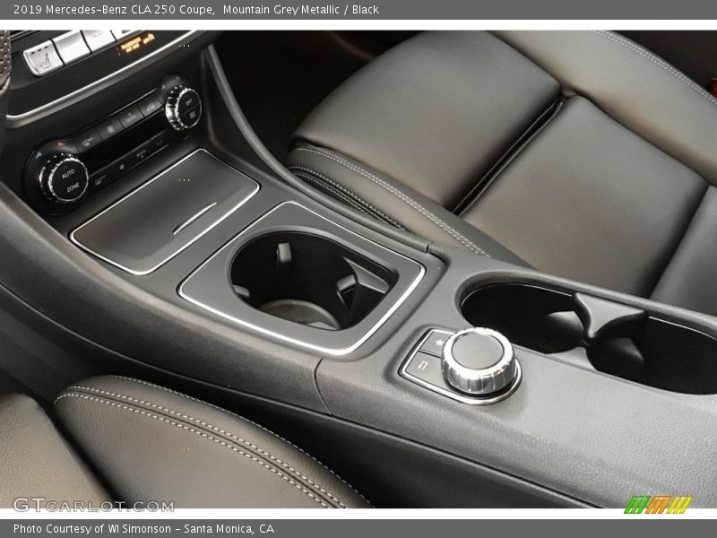 Mountain Grey Metallic / Black 2019 Mercedes-Benz CLA 250 Coupe