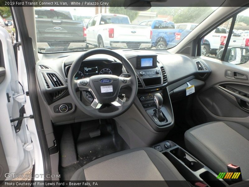  2019 Transit Connect XL Van Palazzo Grey Interior