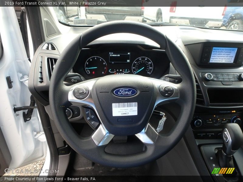 White / Palazzo Grey 2019 Ford Transit Connect XL Van