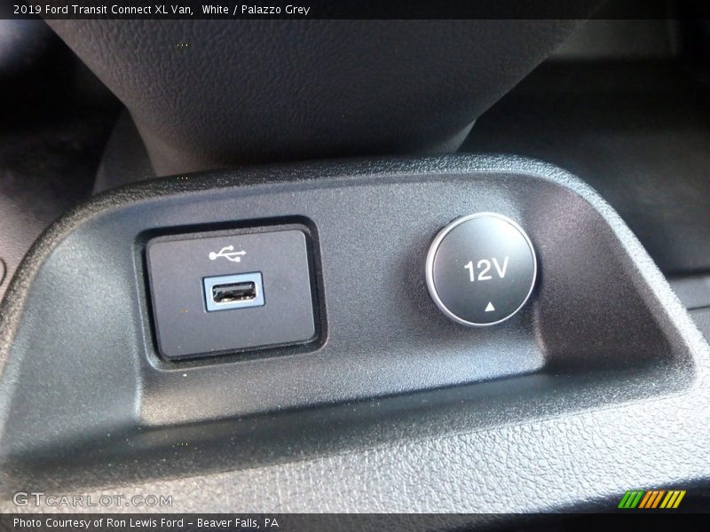 White / Palazzo Grey 2019 Ford Transit Connect XL Van