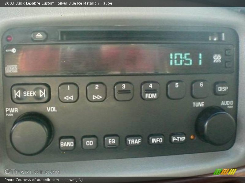 Silver Blue Ice Metallic / Taupe 2003 Buick LeSabre Custom