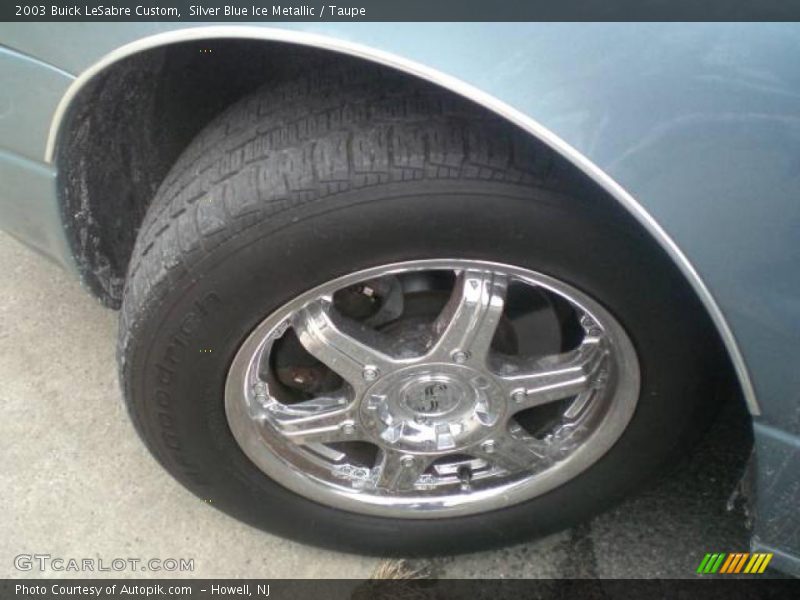 Silver Blue Ice Metallic / Taupe 2003 Buick LeSabre Custom