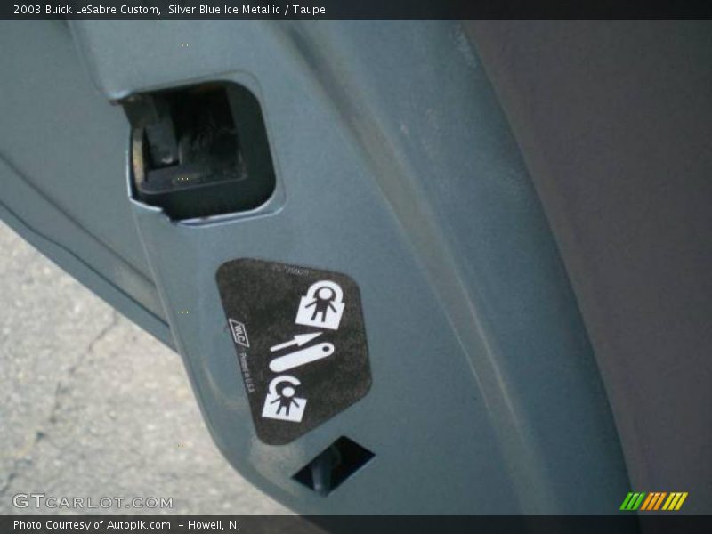 Silver Blue Ice Metallic / Taupe 2003 Buick LeSabre Custom