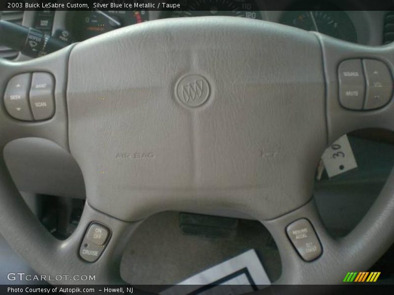 Silver Blue Ice Metallic / Taupe 2003 Buick LeSabre Custom