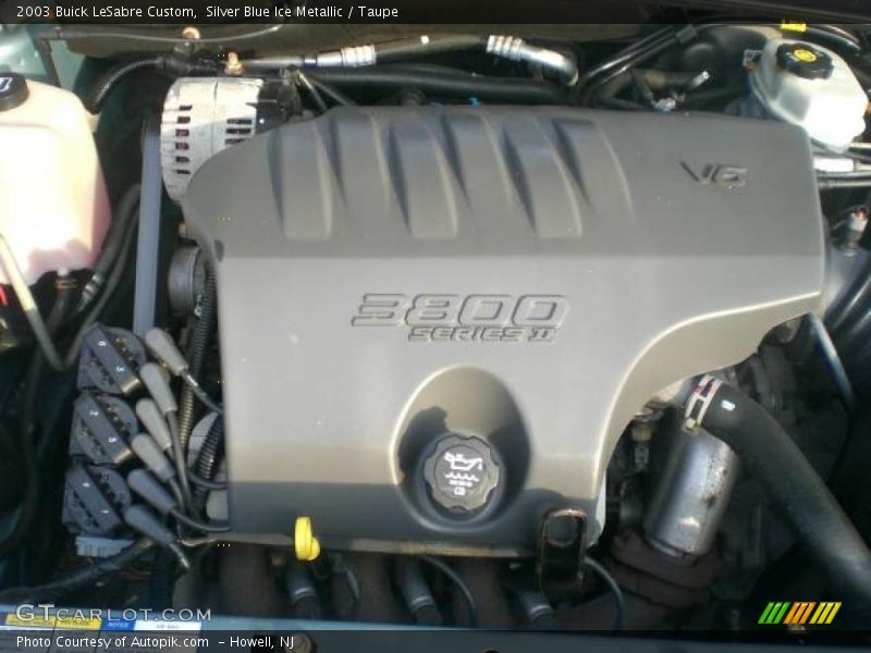 Silver Blue Ice Metallic / Taupe 2003 Buick LeSabre Custom