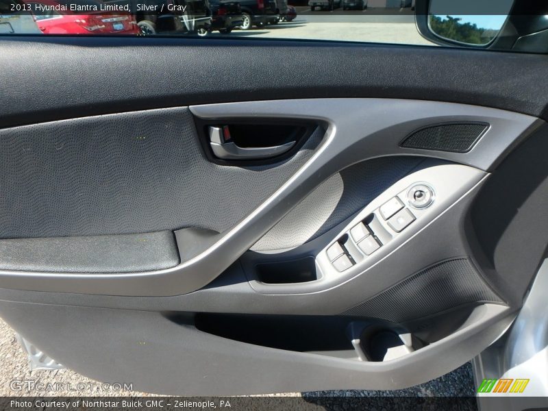 Silver / Gray 2013 Hyundai Elantra Limited