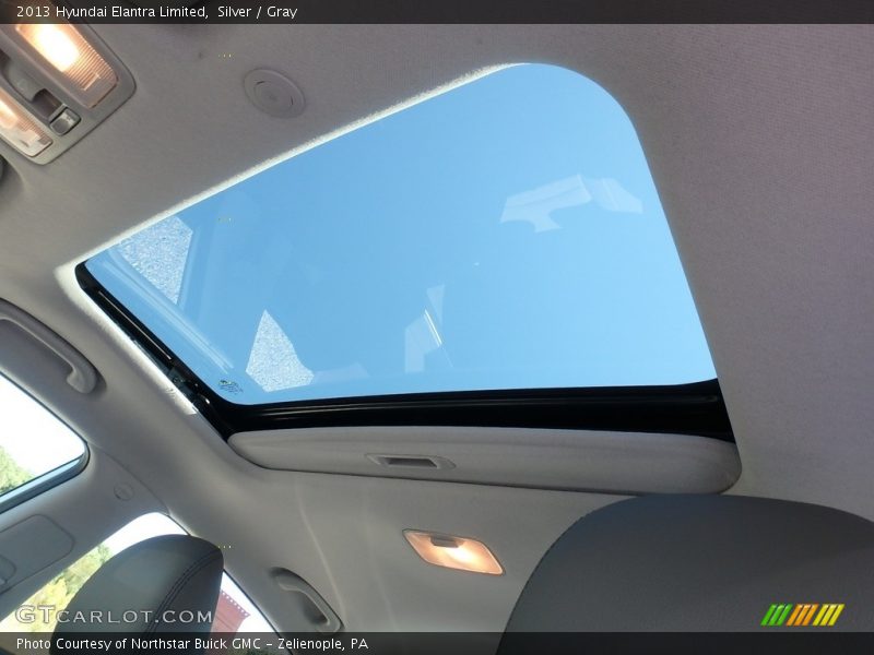 Silver / Gray 2013 Hyundai Elantra Limited