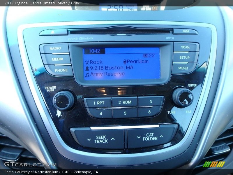 Silver / Gray 2013 Hyundai Elantra Limited