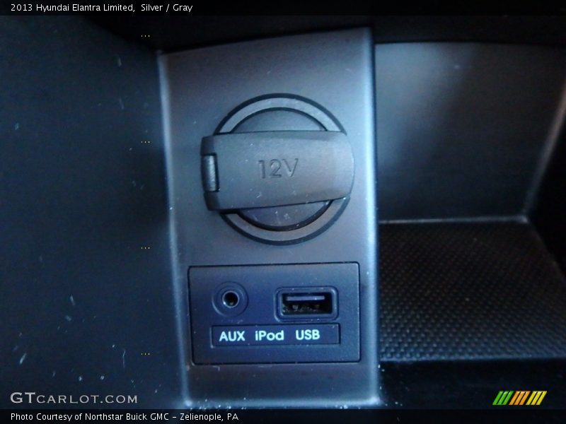 Silver / Gray 2013 Hyundai Elantra Limited