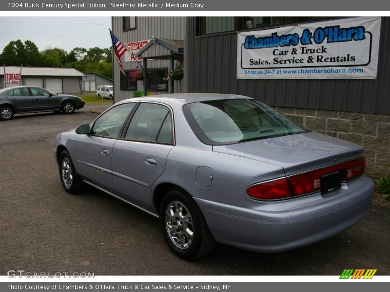 Steelmist Metallic / Medium Gray 2004 Buick Century Special Edition