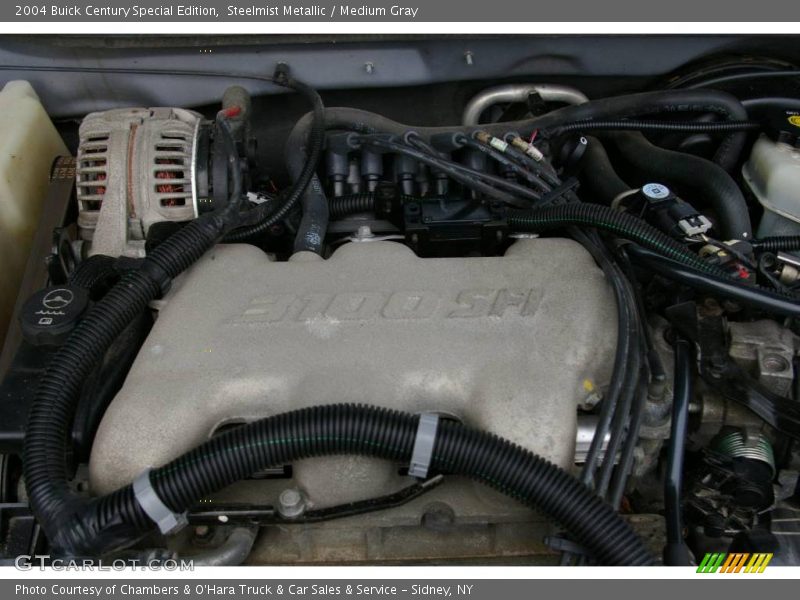 Steelmist Metallic / Medium Gray 2004 Buick Century Special Edition