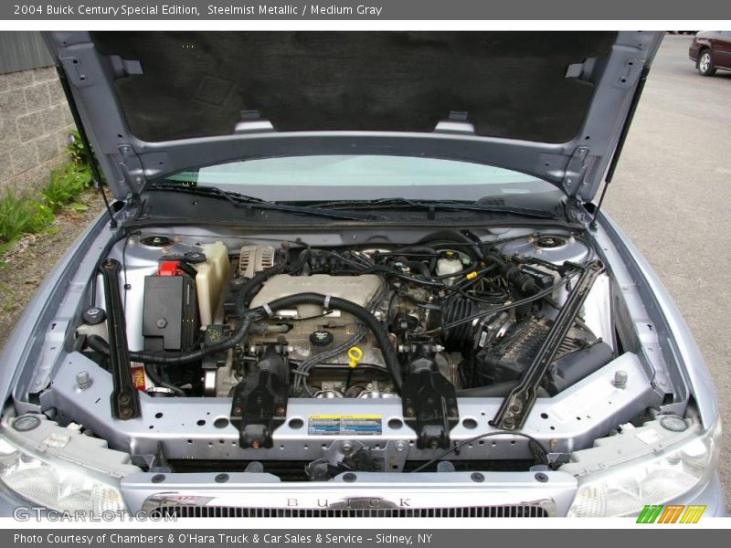 Steelmist Metallic / Medium Gray 2004 Buick Century Special Edition