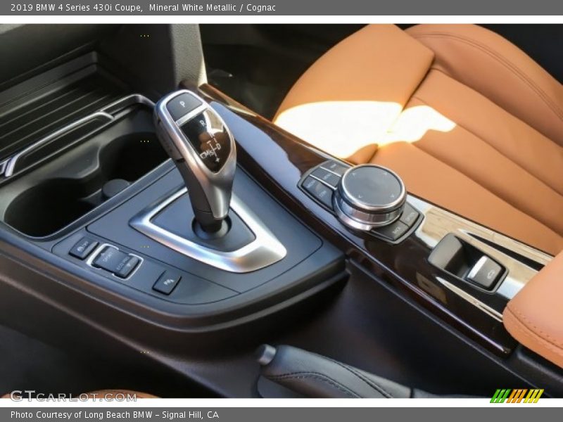Mineral White Metallic / Cognac 2019 BMW 4 Series 430i Coupe