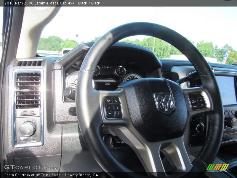 Black / Black 2015 Ram 2500 Laramie Mega Cab 4x4