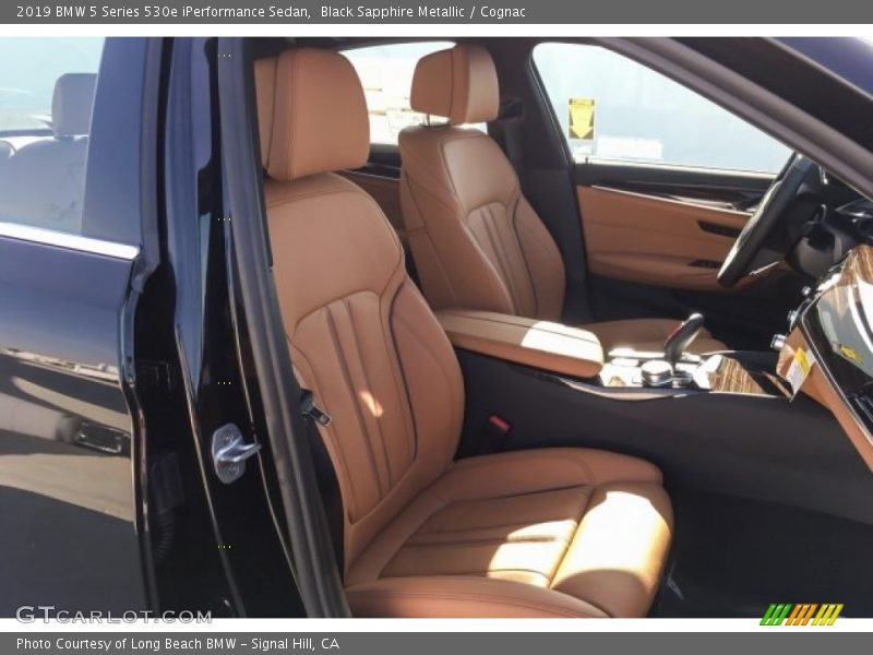  2019 5 Series 530e iPerformance Sedan Cognac Interior