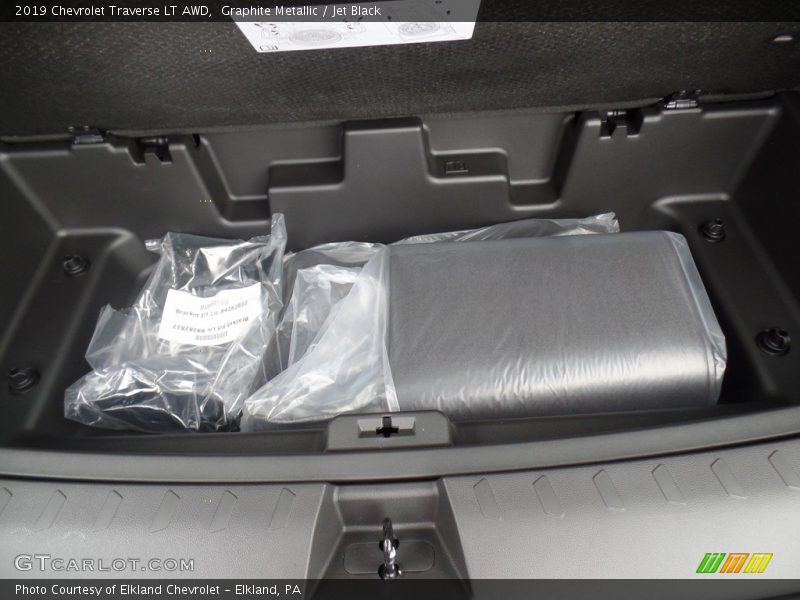 Graphite Metallic / Jet Black 2019 Chevrolet Traverse LT AWD